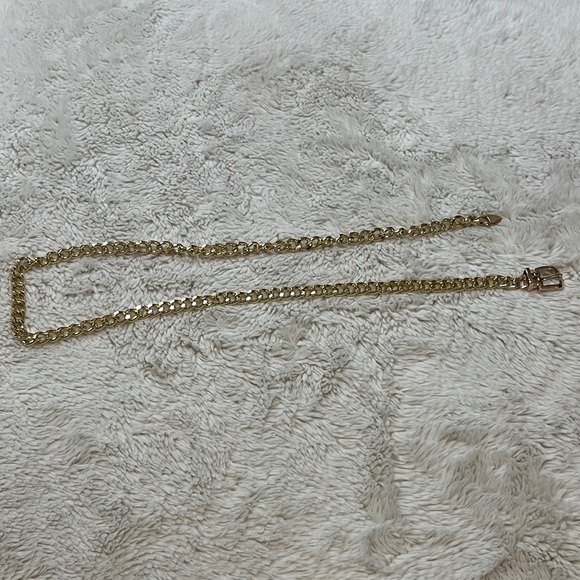 Gold Cuban link belt - Picture 2 of 5